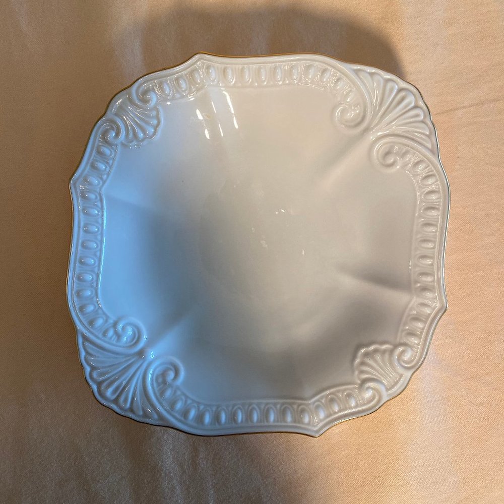 Lenox Chadwick Gold Edge Candy Dish